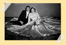 Peterson's parents - wedding picture